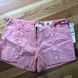 NEW Da Nang Vintage Women's Short Shorts Side Butt